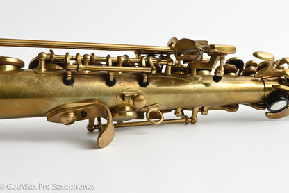 Rampone and Cazzani R1 Jazz Soprano Bare Brass Pro Soprano Excellent Condition 2025