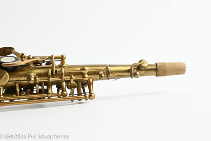 Rampone and Cazzani R1 Jazz Soprano Bare Brass Pro Soprano Excellent Condition 2025