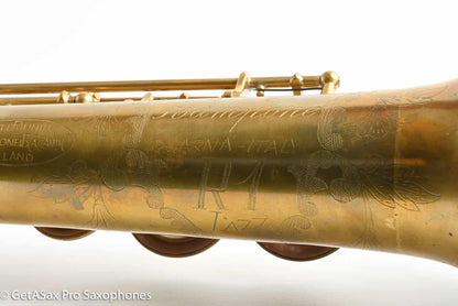 Rampone and Cazzani R1 Jazz Soprano Bare Brass Pro Soprano Excellent Condition 2025