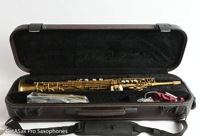 Rampone and Cazzani R1 Jazz Soprano Bare Brass Pro Soprano Excellent Condition 2025
