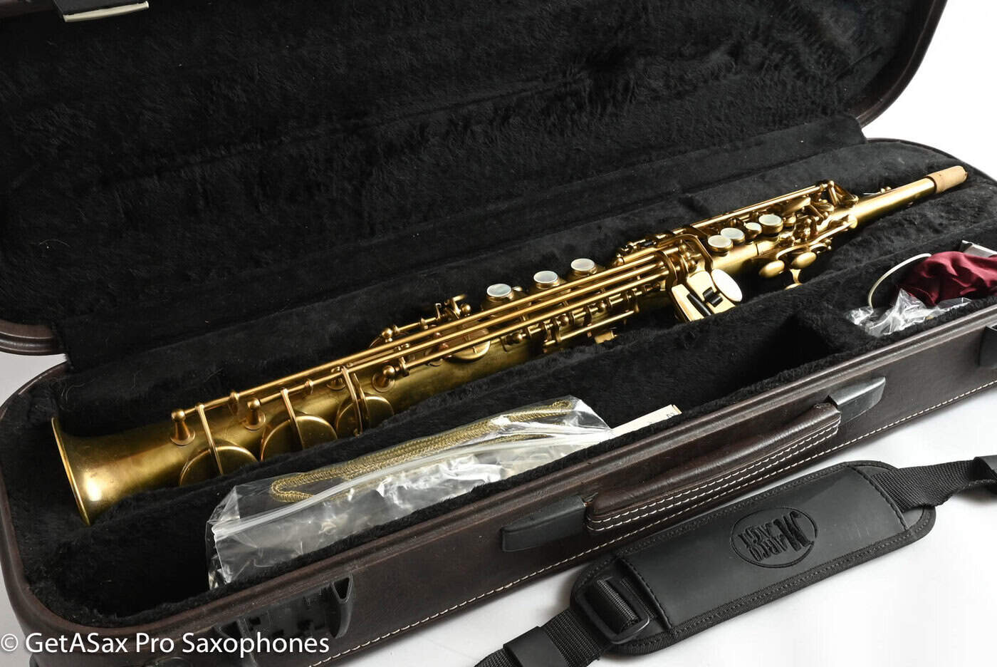 Rampone and Cazzani R1 Jazz Soprano Bare Brass Pro Soprano Excellent Condition 2025