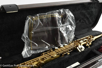 Rampone and Cazzani R1 Jazz Soprano Bare Brass Pro Soprano Excellent Condition 2025