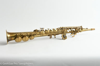 Rampone and Cazzani R1 Jazz Soprano Bare Brass Pro Soprano Excellent Condition 2025