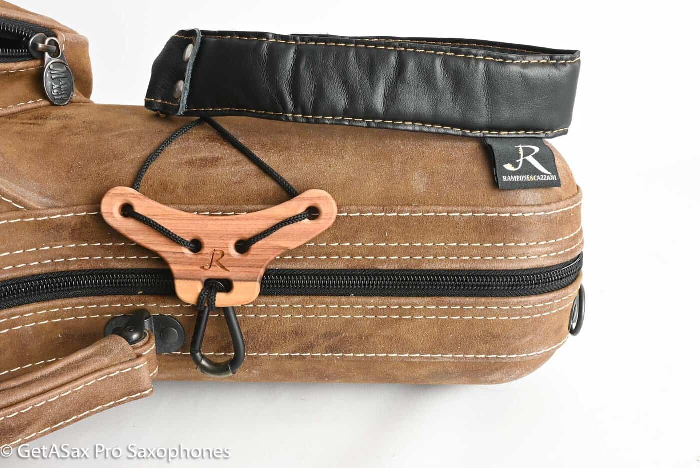 Rampone R1C Jazz Curved Soprano Near Mint Gold Plate Amazing! 21655