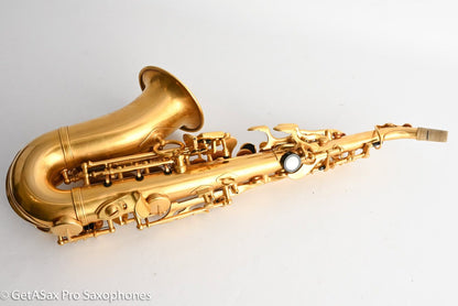 Rampone R1C Jazz Curved Soprano Near Mint Gold Plate Amazing! 21655