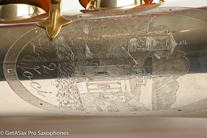 Rampone and Cazzani Two Voices Tenor Solid Silver 2 Necks with Thorough Setup 14197