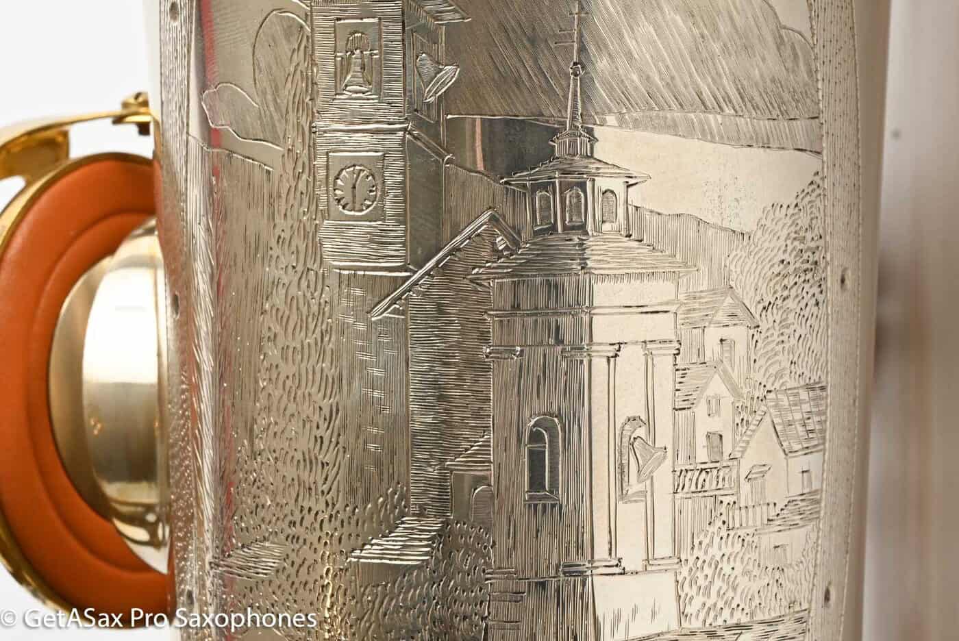 Rampone and Cazzani Two Voices Tenor Solid Silver 2 Necks with Thorough Setup 14197