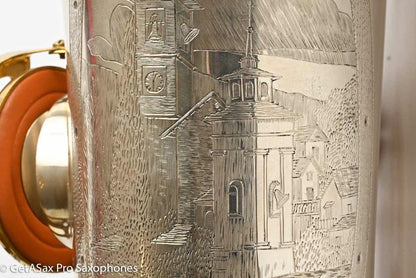 Rampone and Cazzani Two Voices Tenor Solid Silver 2 Necks with Thorough Setup 14197