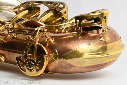 Rampone and Cazzani Two Voices Tenor Solid Silver 2 Necks with Thorough Setup 14197