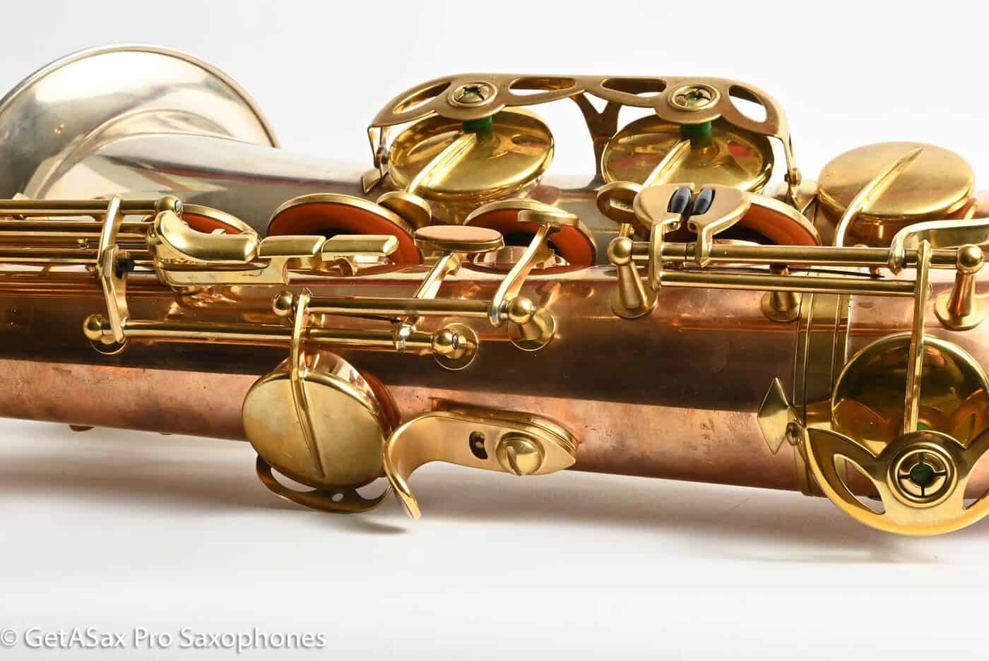 Rampone and Cazzani Two Voices Tenor Solid Silver 2 Necks with Thorough Setup 14197