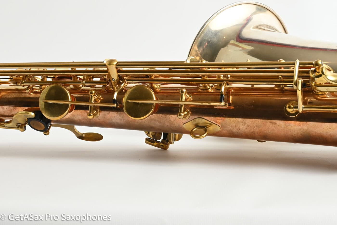 Rampone and Cazzani Two Voices Tenor Solid Silver 2 Necks with Thorough Setup 14197