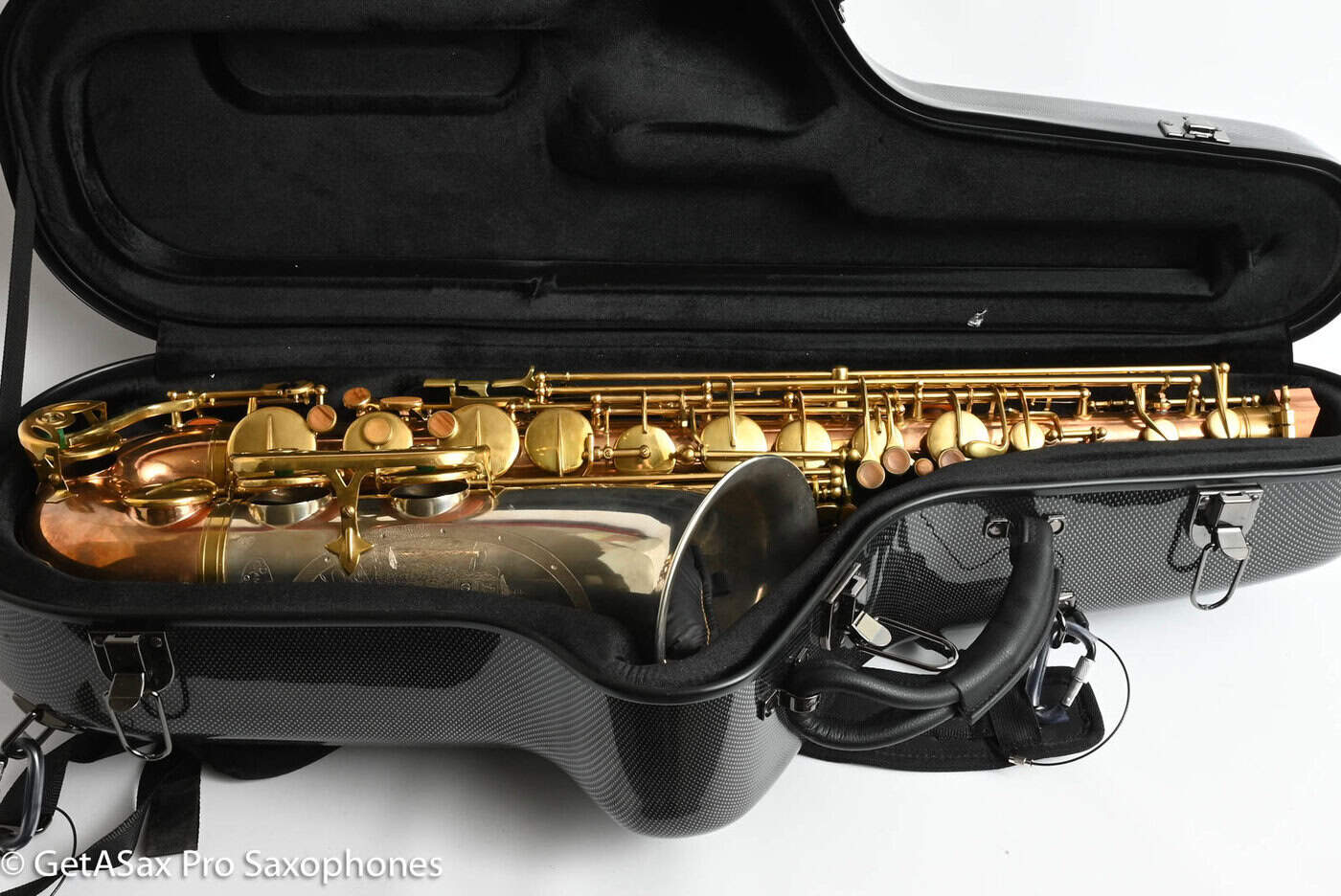 Rampone and Cazzani Two Voices Tenor Solid Silver 2 Necks with Thorough Setup 14197