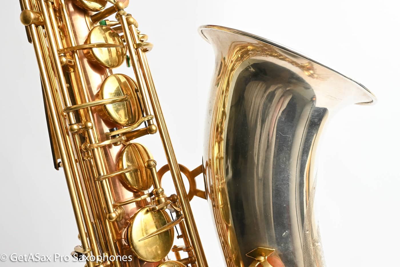 Rampone and Cazzani Two Voices Tenor Solid Silver 2 Necks with Thorough Setup 14197