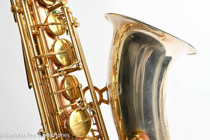 Rampone and Cazzani Two Voices Tenor Solid Silver 2 Necks with Thorough Setup 14197