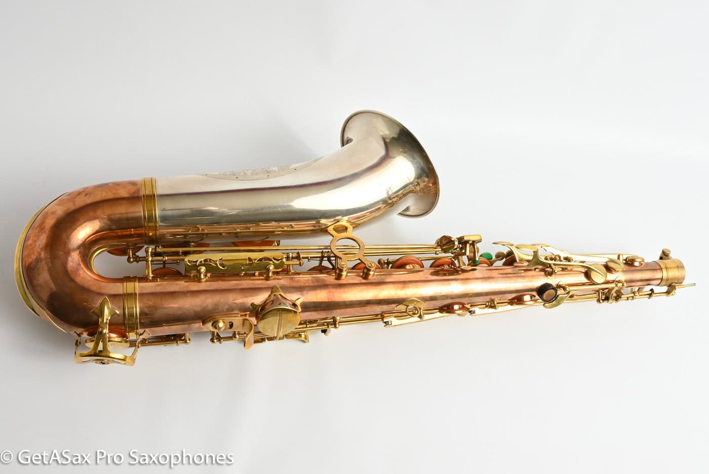 Rampone and Cazzani Two Voices Tenor Solid Silver 2 Necks with Thorough Setup 14197