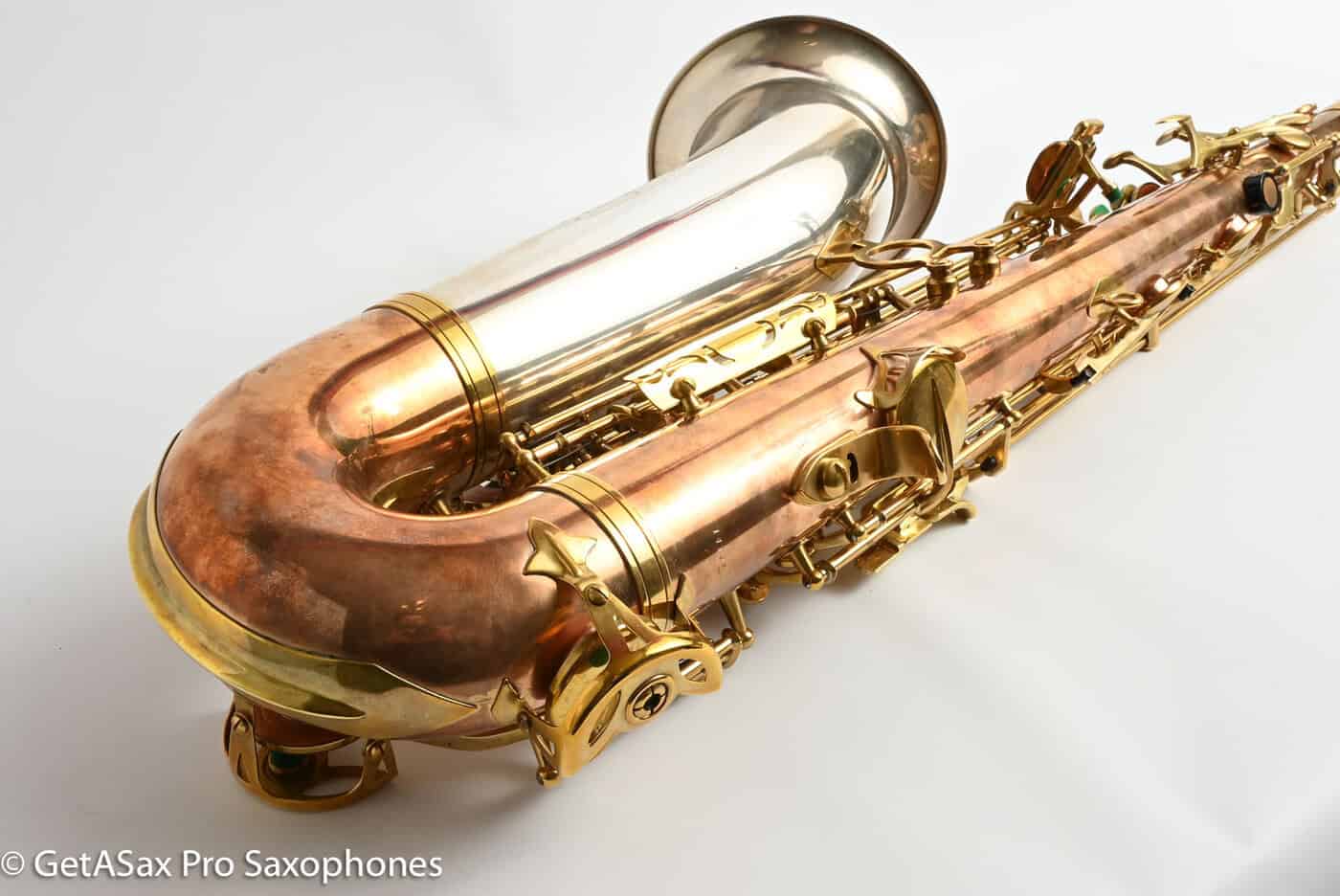 Rampone and Cazzani Two Voices Tenor Solid Silver 2 Necks with Thorough Setup 14197