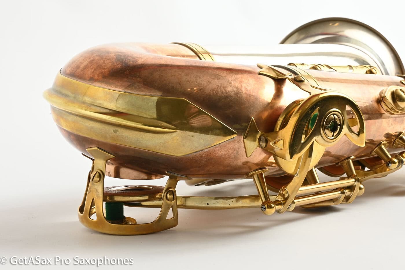 Rampone and Cazzani Two Voices Tenor Solid Silver 2 Necks with Thorough Setup 14197