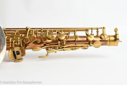 Rampone and Cazzani Two Voices Tenor Solid Silver 2 Necks with Thorough Setup 14197