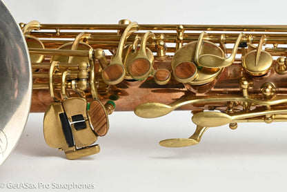 Rampone and Cazzani Two Voices Tenor Solid Silver 2 Necks with Thorough Setup 14197