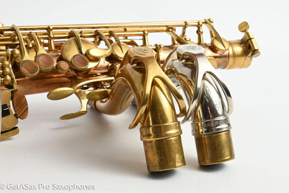 Rampone and Cazzani Two Voices Tenor Solid Silver 2 Necks with Thorough Setup 14197