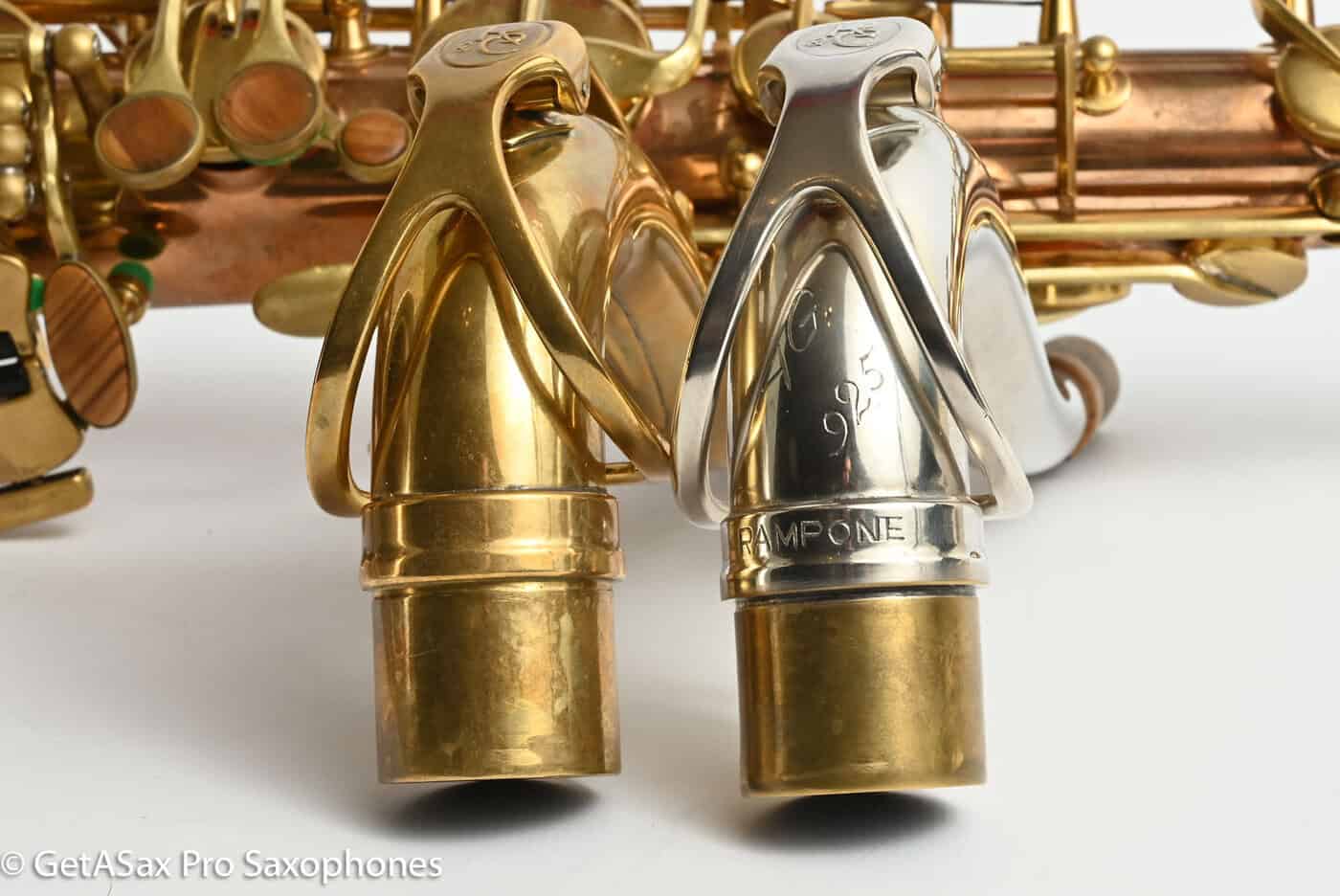 Rampone and Cazzani Two Voices Tenor Solid Silver 2 Necks with Thorough Setup 14197