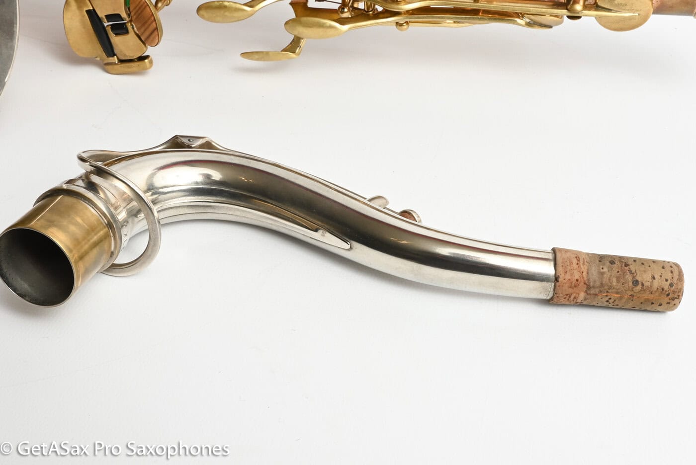 Rampone and Cazzani Two Voices Tenor Solid Silver 2 Necks with Thorough Setup 14197