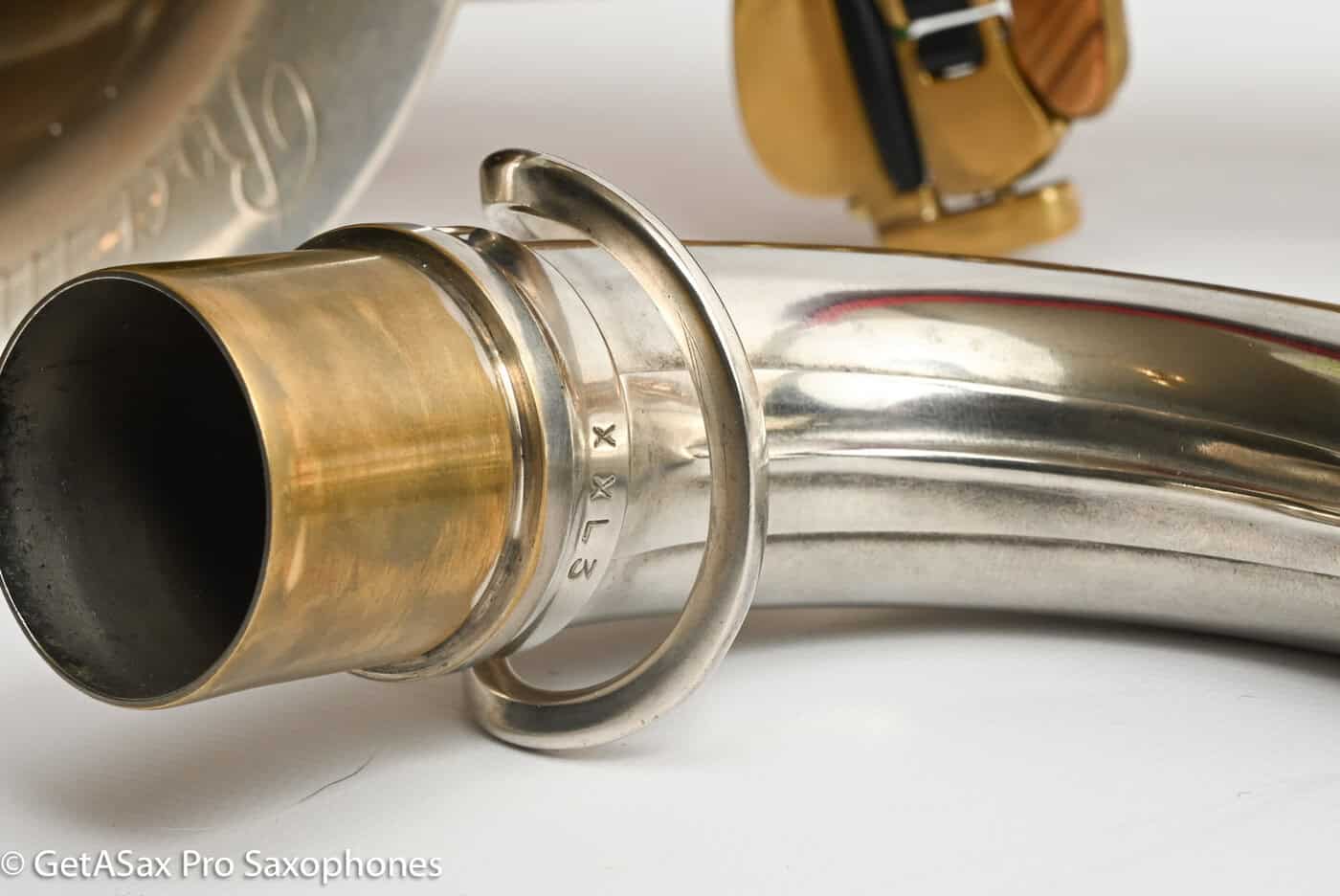 Rampone and Cazzani Two Voices Tenor Solid Silver 2 Necks with Thorough Setup 14197