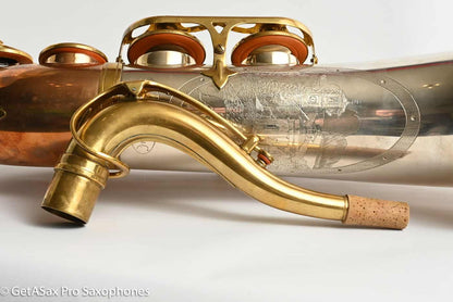 Rampone and Cazzani Two Voices Tenor Solid Silver 2 Necks with Thorough Setup 14197