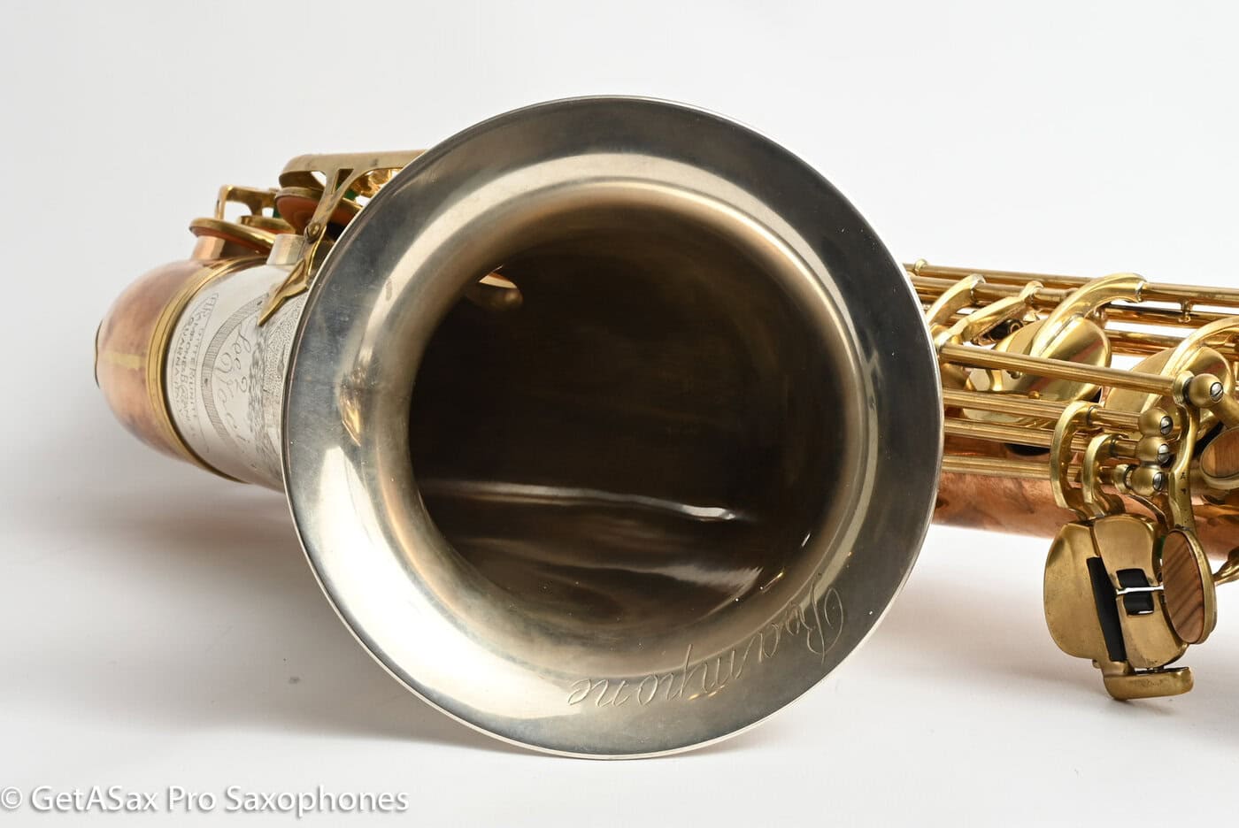 Rampone and Cazzani Two Voices Tenor Solid Silver 2 Necks with Thorough Setup 14197