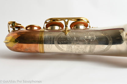 Rampone and Cazzani Two Voices Tenor Solid Silver 2 Necks with Thorough Setup 14197