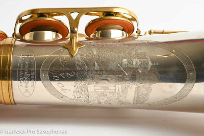 Rampone and Cazzani Two Voices Tenor Solid Silver 2 Necks with Thorough Setup 14197