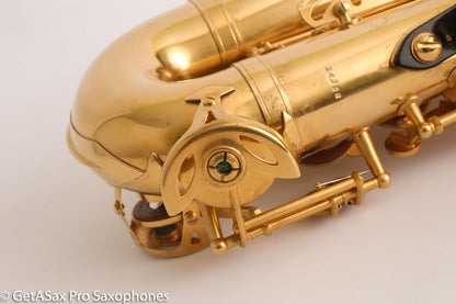 Rampone and Cazzani R1 Jazz Alto Saxophone Gold Plate Mint