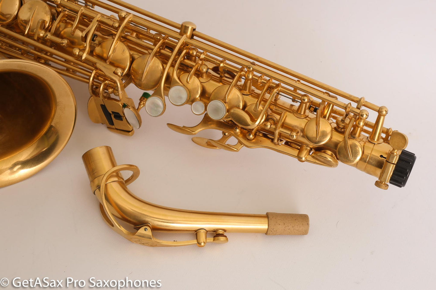 Rampone and Cazzani R1 Jazz Alto Saxophone Gold Plate Mint