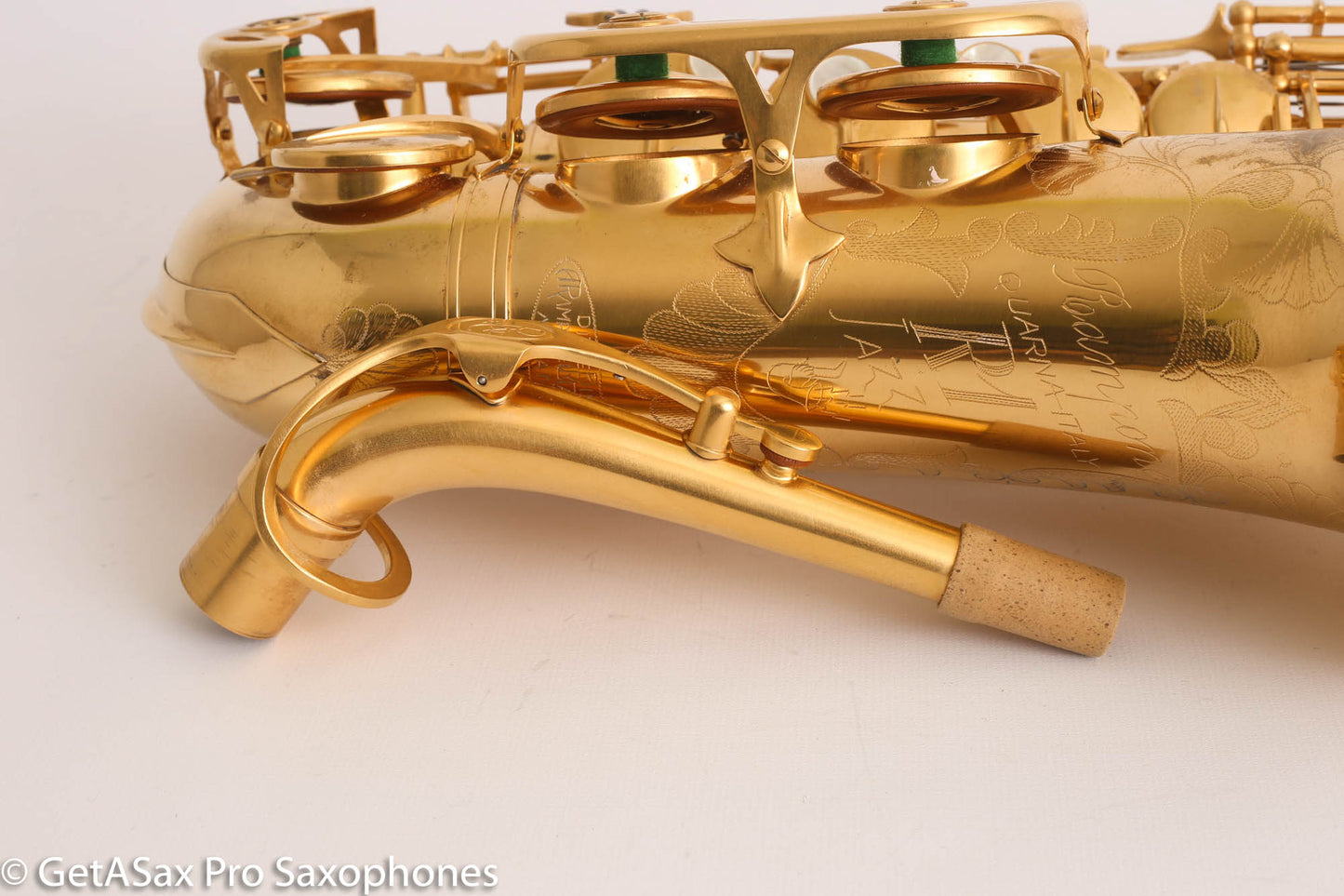 Rampone and Cazzani R1 Jazz Alto Saxophone Gold Plate Mint