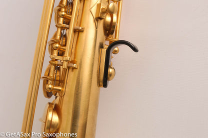 Rampone and Cazzani R1 Jazz Soprano Saxophone Gold Plate Near Mint High G