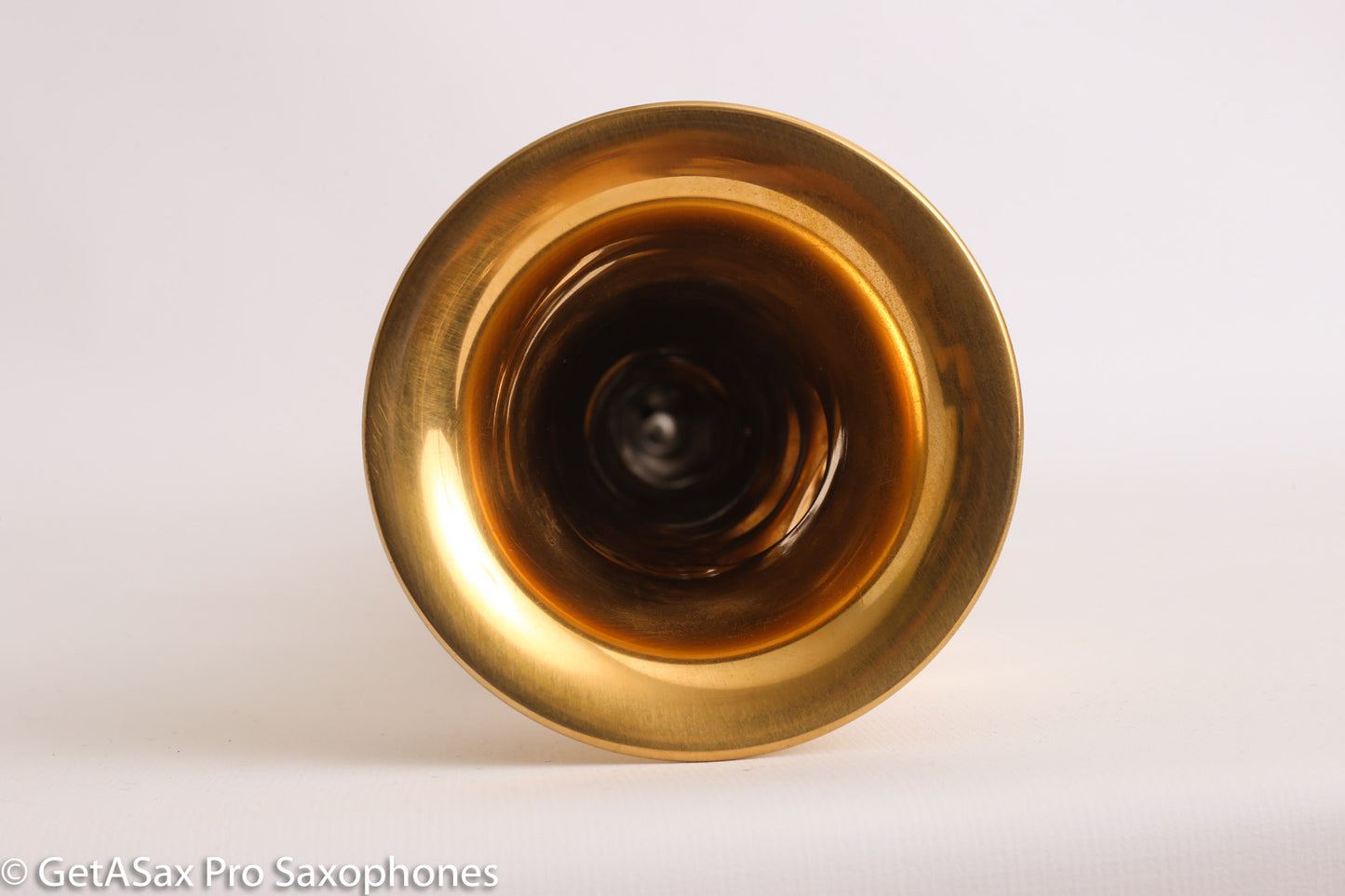 Rampone and Cazzani R1 Jazz Soprano Saxophone Gold Plate Near Mint High G