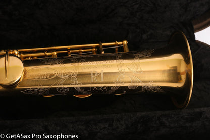 Rampone and Cazzani R1 Jazz Soprano Saxophone Gold Plate Near Mint High G