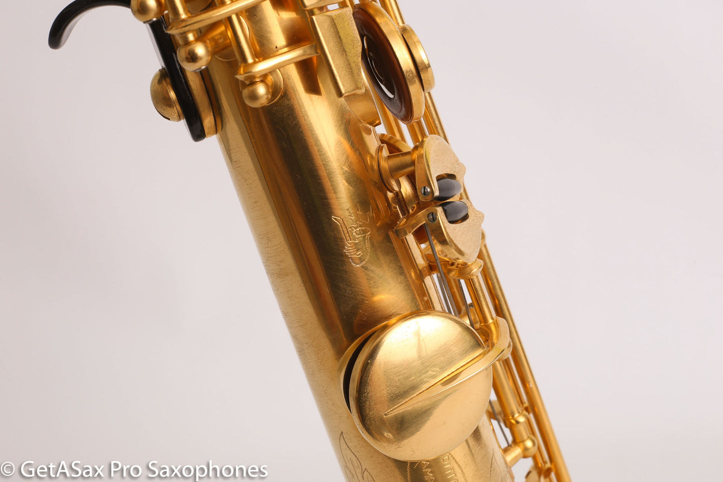 Rampone and Cazzani R1 Jazz Soprano Saxophone Gold Plate Near Mint High G