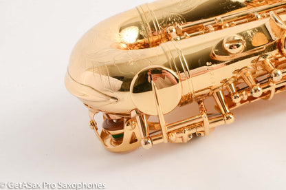 Rampone and Cazzani GOLD Plated R1 Jazz Curved Soprano Saxophone Excellent Condition