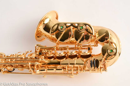 Rampone and Cazzani GOLD Plated R1 Jazz Curved Soprano Saxophone Excellent Condition