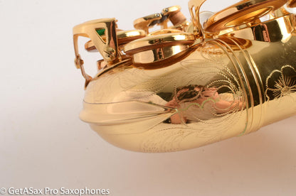 Rampone and Cazzani GOLD Plated R1 Jazz Curved Soprano Saxophone Excellent Condition