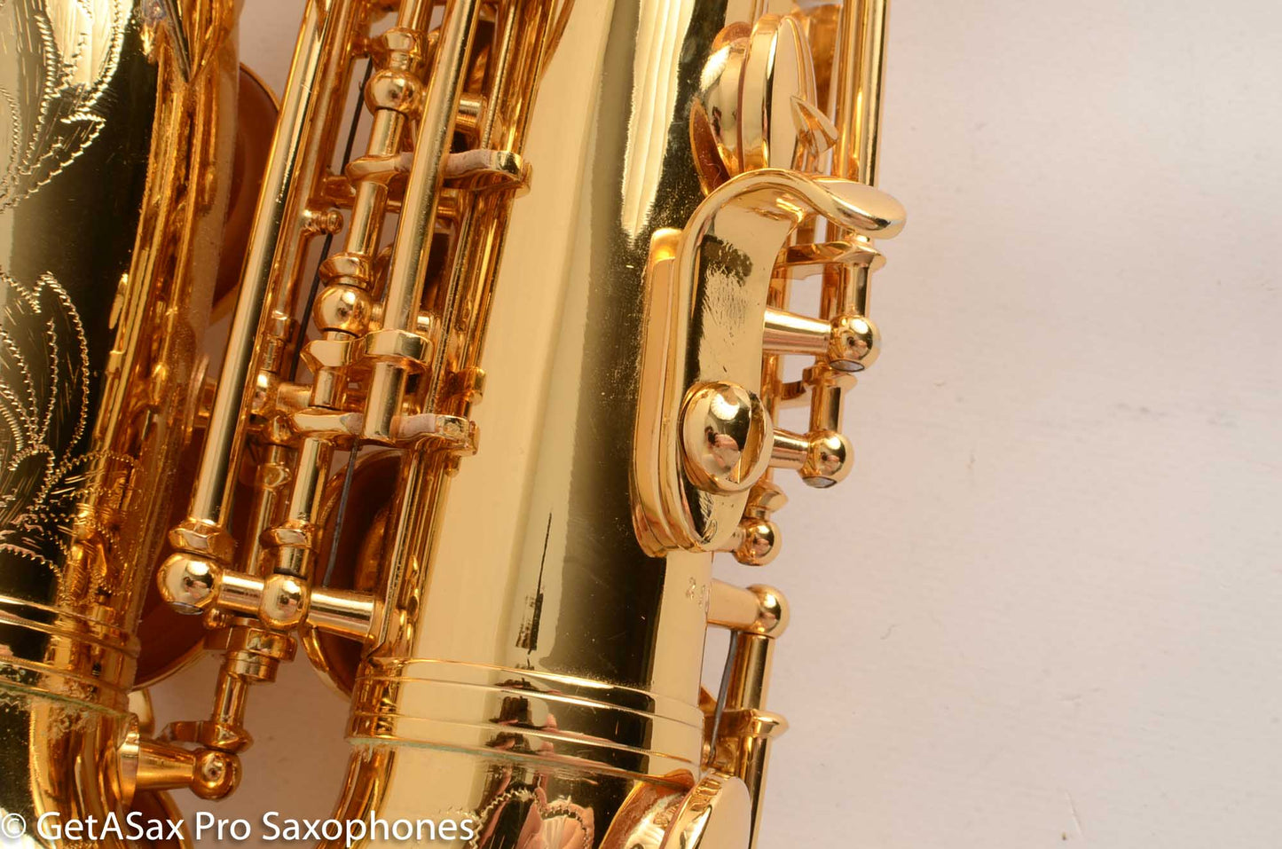 Rampone and Cazzani GOLD Plated R1 Jazz Curved Soprano Saxophone Excellent Condition