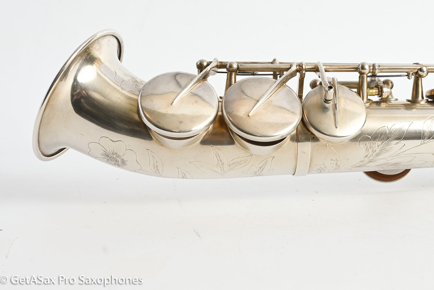 Rampone & Cazzani R1 Jazz Half Curved Soprano SOLID SILVER 21719
