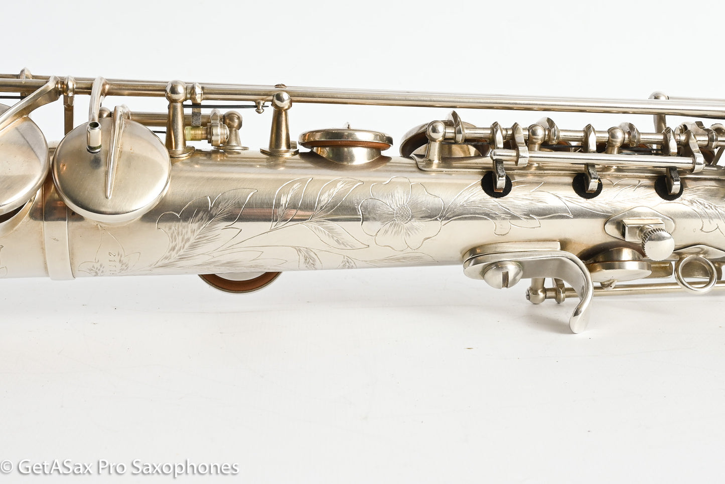Rampone & Cazzani R1 Jazz Half Curved Soprano SOLID SILVER 21719