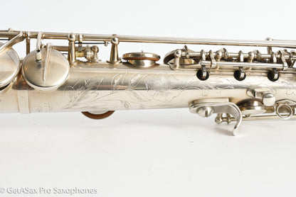 Rampone & Cazzani R1 Jazz Half Curved Soprano SOLID SILVER 21719