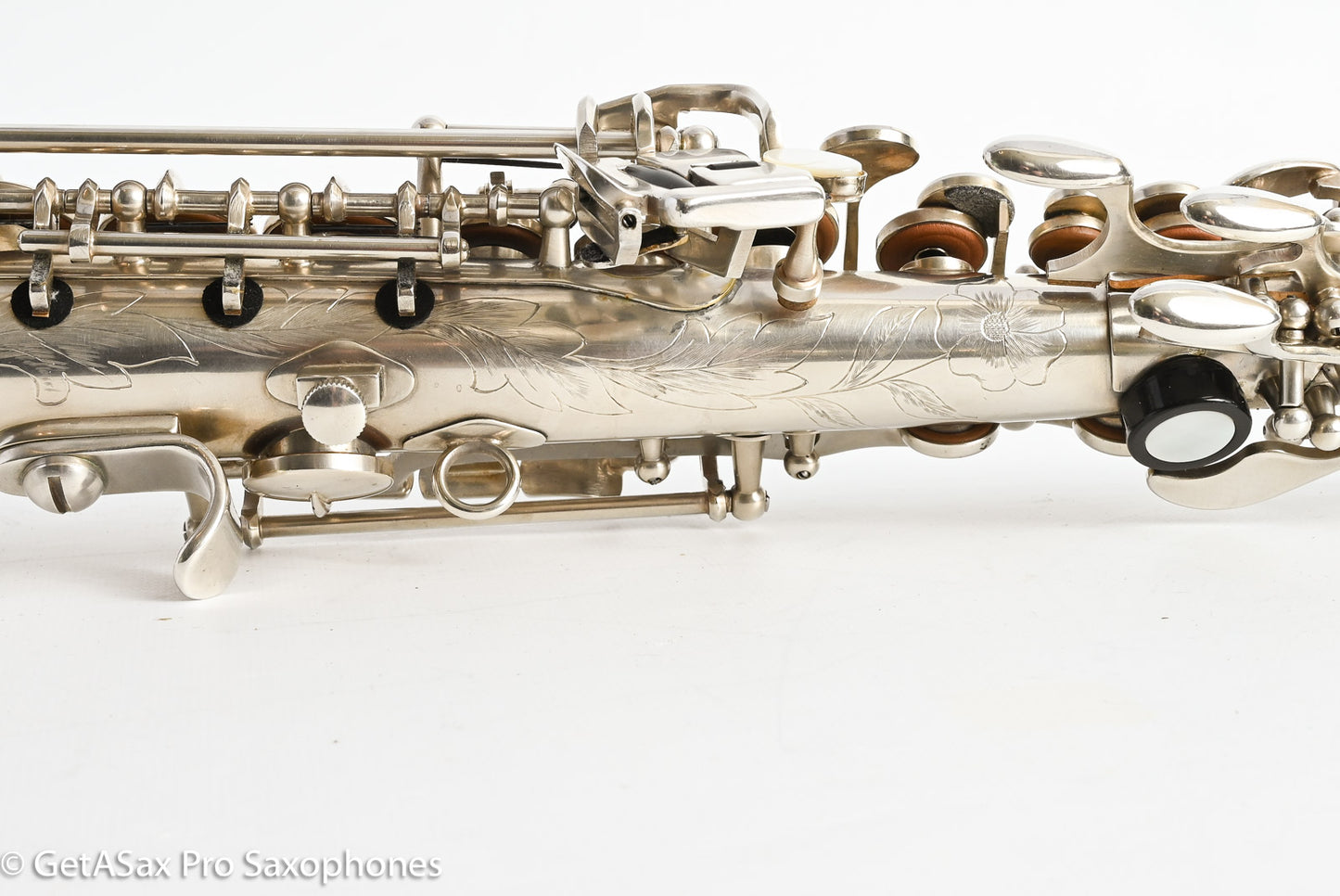 Rampone & Cazzani R1 Jazz Half Curved Soprano SOLID SILVER 21719