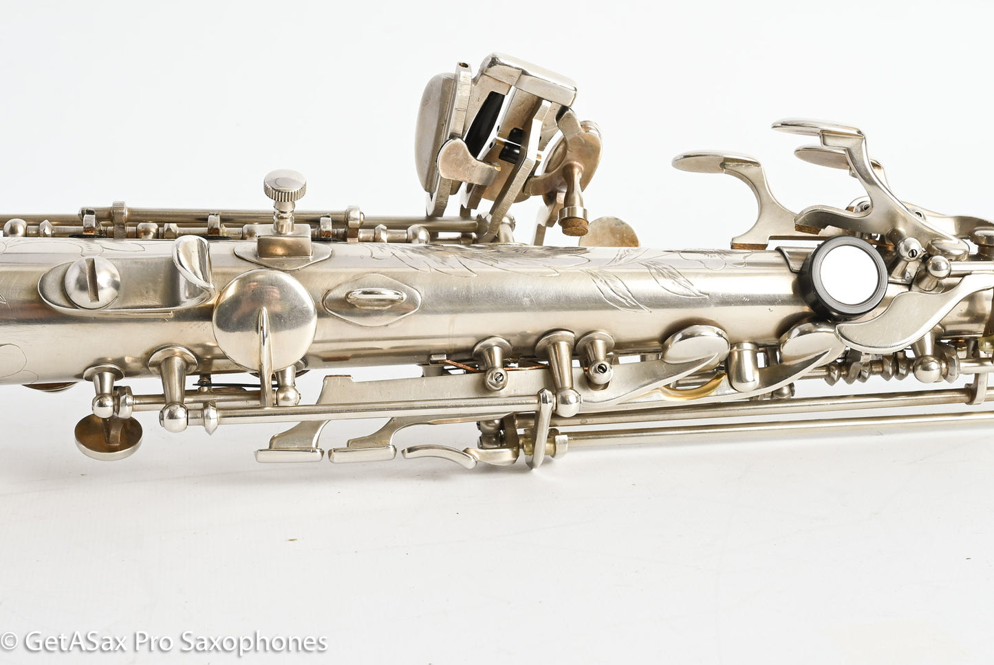Rampone & Cazzani R1 Jazz Half Curved Soprano SOLID SILVER 21719