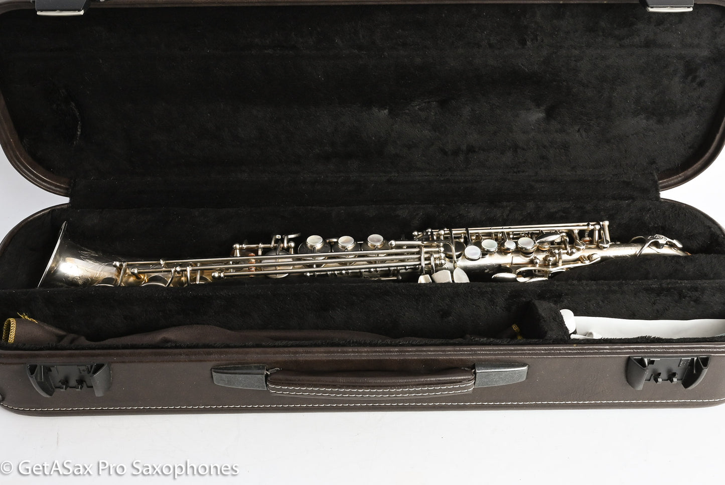 Rampone & Cazzani R1 Jazz Half Curved Soprano SOLID SILVER 21719
