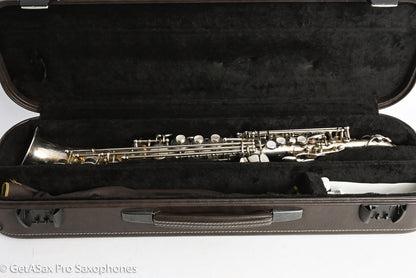 Rampone & Cazzani R1 Jazz Half Curved Soprano SOLID SILVER 21719