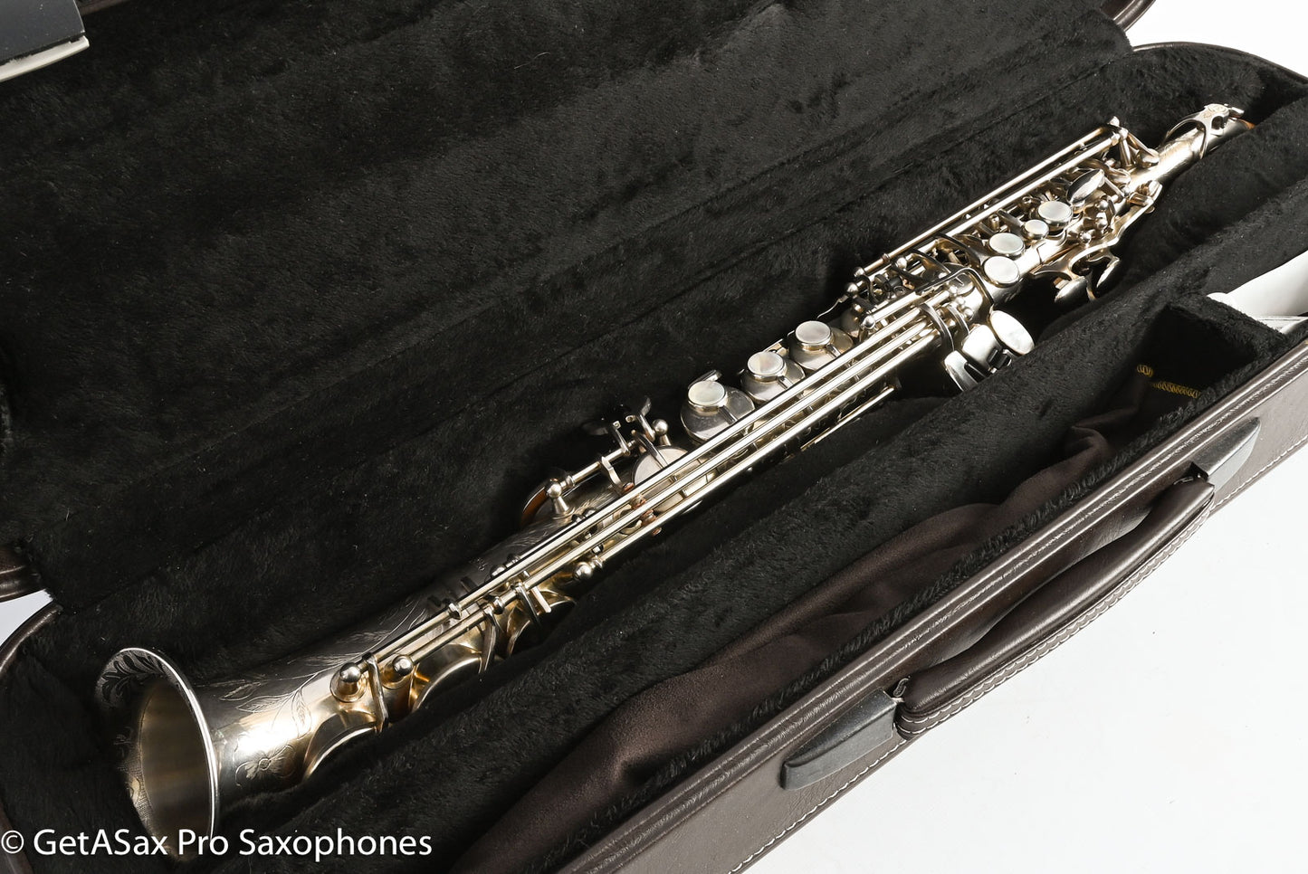 Rampone & Cazzani R1 Jazz Half Curved Soprano SOLID SILVER 21719